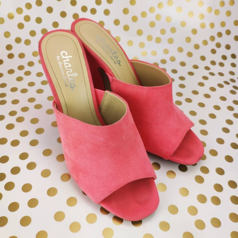 Charles David Block-Heel Sandals